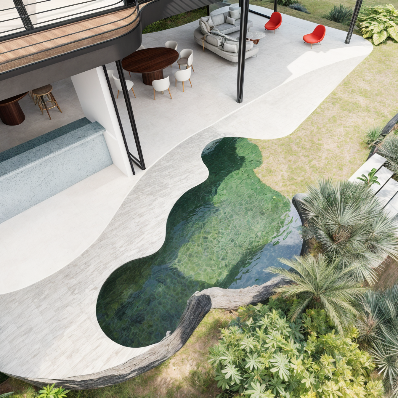 pool view